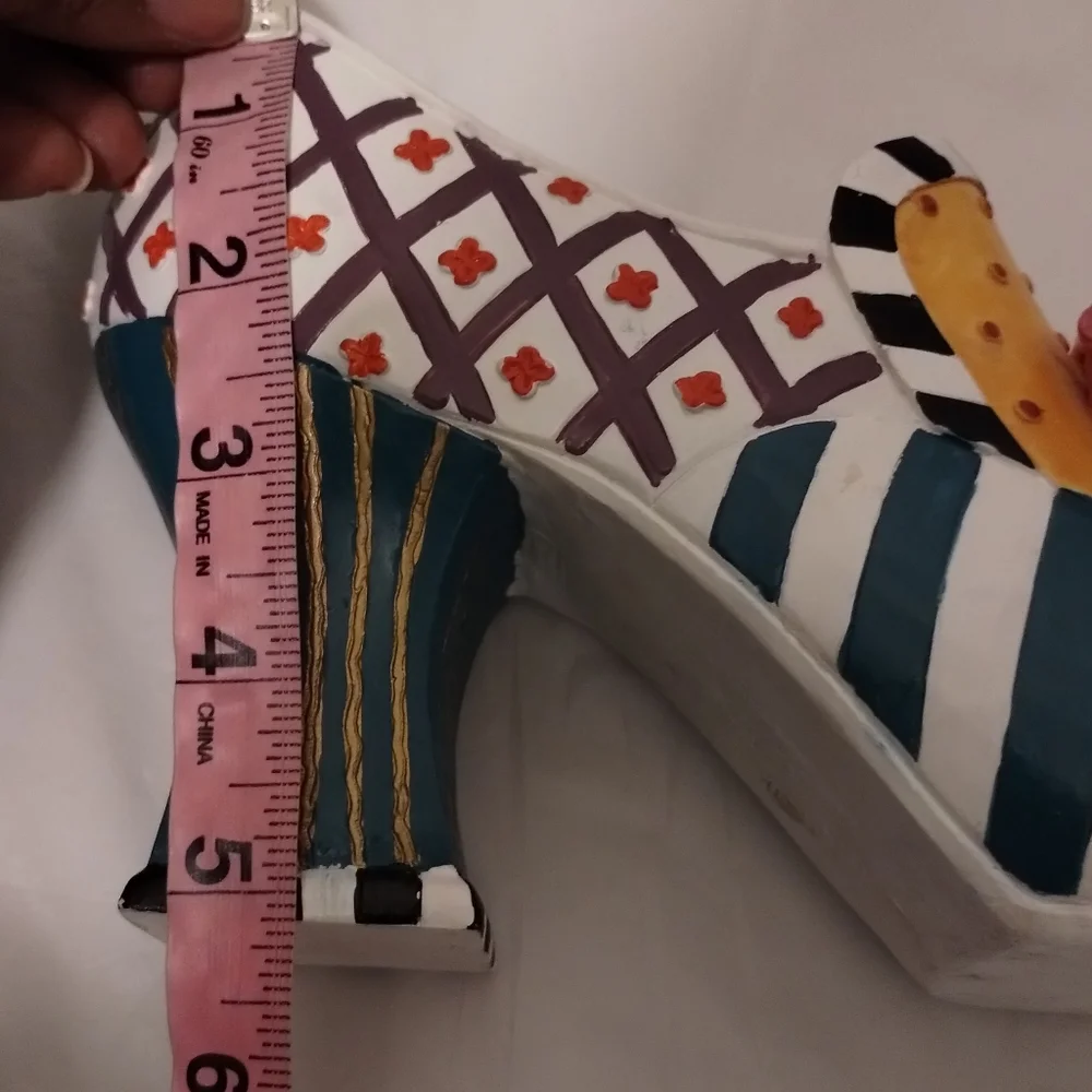 Vintage Cast Plaster Shoe